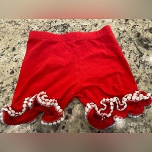Eleanor Rose size 6-7 Brailey Short red with white trim! Never worn!